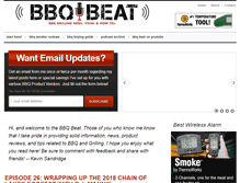 Tablet Screenshot of bbqbeat.com